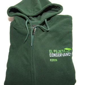Youth fleece jacket (forest green)